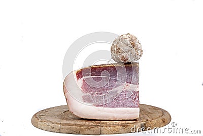 Italian cured ham Stock Photo