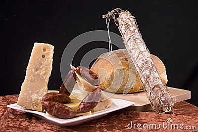 Italian Delicacy Stock Photo