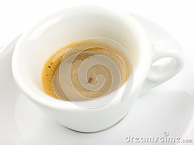 Italian espresso coffee Stock Photo