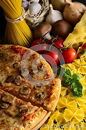 Italian food Stock Photo