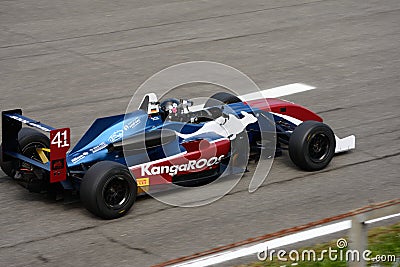 Italian Formula 2 Championship Dallara 2015 at Monza Editorial Stock Photo