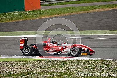 Italian Formula 2 Championship Dallara 2015 at Monza Editorial Stock Photo