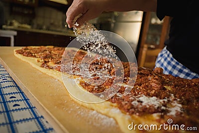 Italian homemade food Stock Photo