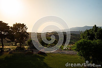 Sardinia, Italy. Natural landscape by Tresnuraghes Stock Photo