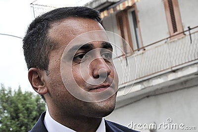 Italian Minister Luigi Di Maio Editorial Stock Photo