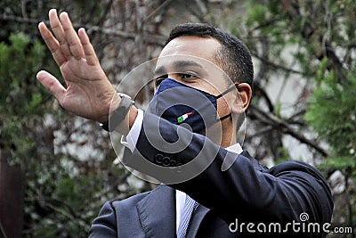 Italian Minister Luigi Di Maio Editorial Stock Photo