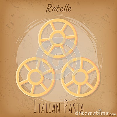 Italian pasta national cuisine cafe banner. Design for store ad, restaurant menu, dinner logo Vector Illustration