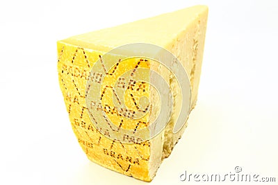 Italian Parmesan Cheese GRANA PADANO Editorial Stock Photo