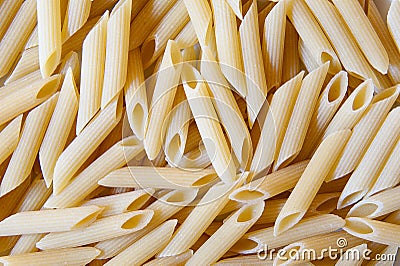 Italian pasta - penne Stock Photo
