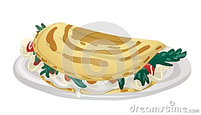 Italian piadina Stock Photo