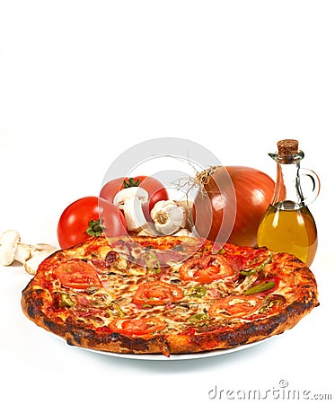 Italian pizza Stock Photo