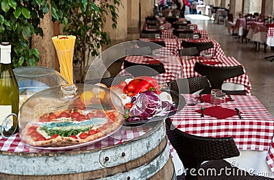 Italian restaurant Stock Photo