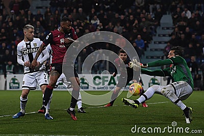 italian Serie A soccer match Cagliari vs Parma Editorial Stock Photo