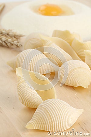 Italian traditional pasta Stock Photo