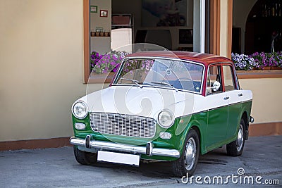 Italian vintage car Stock Photo