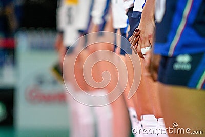 Italian Volleyball National Team Editorial Stock Photo