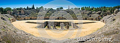 Italica Roman Ruins, Spain Stock Photo