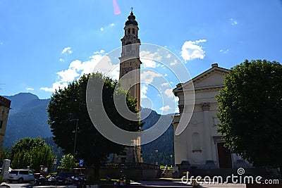 Italy, Auronzo di Cadore, travel, 2018, mountain, zona di Venezia, le montagne Stock Photo