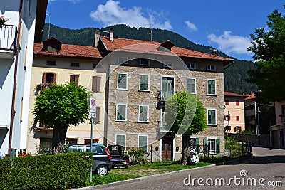 Italy, Auronzo di Cadore, travel, 2018, mountain, zona di Venezia, le montagne Stock Photo