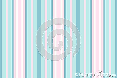 Italy background vertical texture, valentine seamless stripe pattern. Installing textile vector fabric lines in light and cyan Vector Illustration