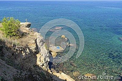 Italy, Campania , Cilento , San Marco di Castellabate Editorial Stock Photo