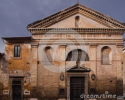 Casa dei Crescenzi History City Rome Empire Stock Photo