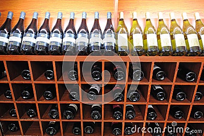 Italy doscana wines Editorial Stock Photo