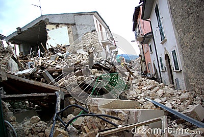 Italy earthquake Editorial Stock Photo