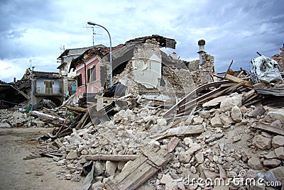 Italy earthquake Editorial Stock Photo