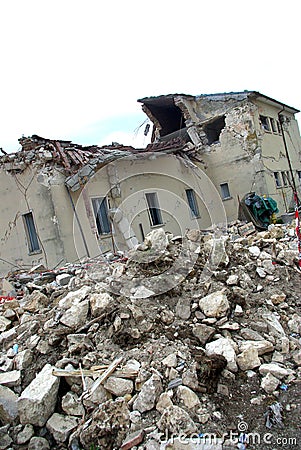 Italy earthquake Editorial Stock Photo