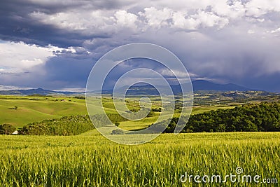 Italy. Landscapes of Tuscany Stock Photo