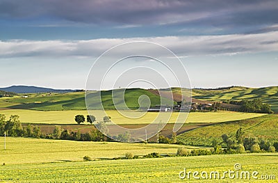 Italy. Landscapes Of Tuscany Stock Photo