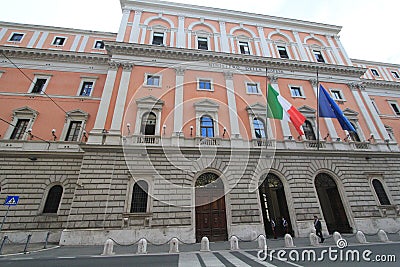 Building, landmark, classical, architecture, plaza, facade, palace, neighbourhood, city, town, square, window, historic, site, sea Editorial Stock Photo