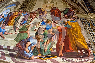 Italy, rome, vatican museums Editorial Stock Photo