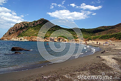 Italy, Sardegna region, the Cap Ferrat. Stock Photo