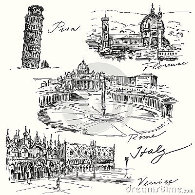 Italy Vector Illustration