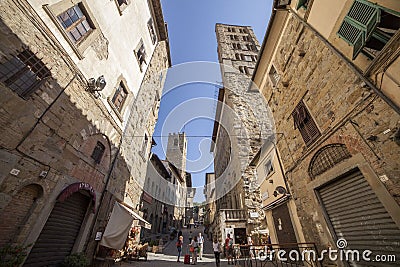 Italy,Tuscany,Arezzo. Editorial Stock Photo