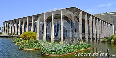Itamaraty Palace Of Brasilia Editorial Stock Photo