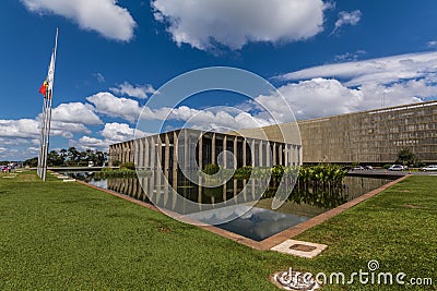 Itamaraty Palace - BrasÃ­Â­lia - DF - Brazil Editorial Stock Photo