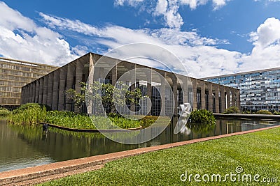Itamaraty Palace - BrasÃ­Â­lia - DF - Brazil Editorial Stock Photo