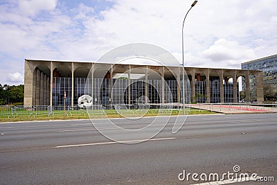 The Itamaraty Palace is the headquarters of the Ministry of Foreign Affairs of Brazil located Editorial Stock Photo