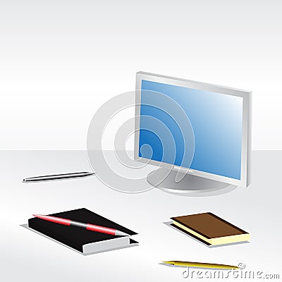 Items for training. Vector Illustration