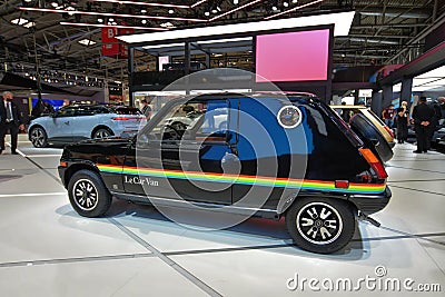 IAA Mobility 2021 - Renault 5 LeCar Van Editorial Stock Photo