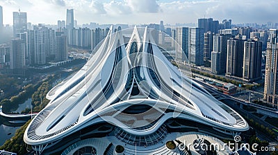 With its unique and innovative design this vertical stadium has become a mustsee tourist attraction for visitors to the Stock Photo