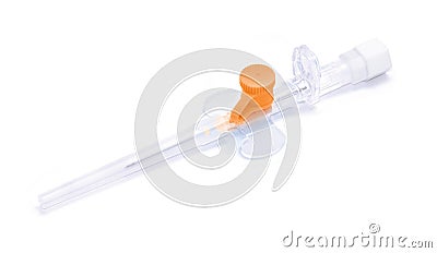 IV Catheter Stock Photo