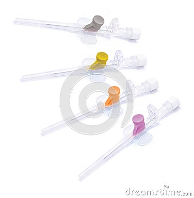 IV Catheter Stock Photo