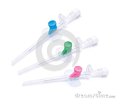 IV Catheter Stock Photo
