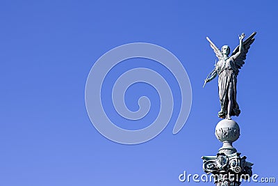 The Iver Huitfeldt Memorial in Langelinie Park, Copenhagen Stock Photo