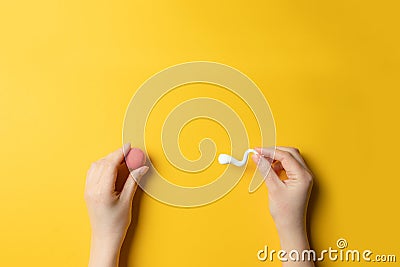 IVF. Artificial insemination concept Stock Photo