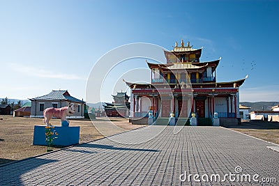 Ivolginsky Datsan 1 Stock Photo